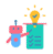 AI analytics icon