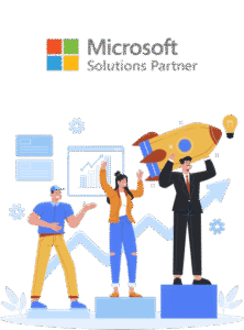Microsoft Solutions Partner Illustration