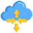 cloud scalability icon