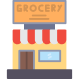 grocery stores icon