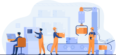 manufacturing illustration