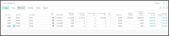 Establishment of MBook for progressive Billing Establishment of MBook for progressive Billing