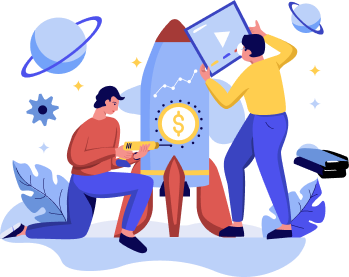 services and startups illustration