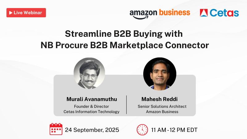 Streamline B2B Buying with NB Procure B2B Marketplace Connector