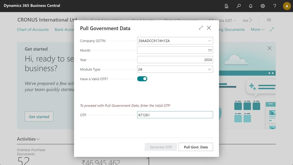 Pull Government Data