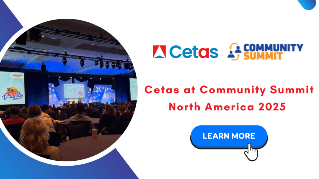 Cetas at Community Summit North America 2025 | Microsoft Biz Apps Conference at Orlando, Florida, USA