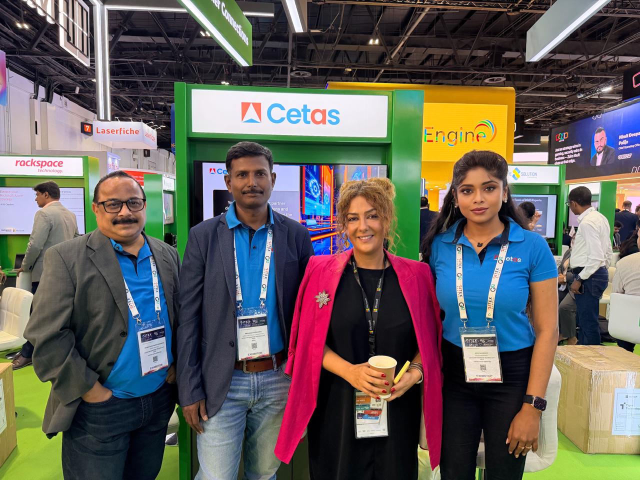 Our Partners at the Cetas Booth — GITEX GLOBAL 2025